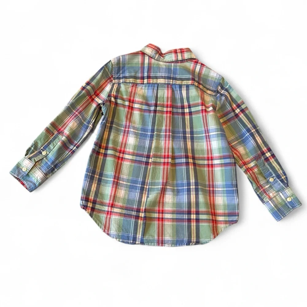 Ralph Lauren Multicolor Plaid Button Down Shirt